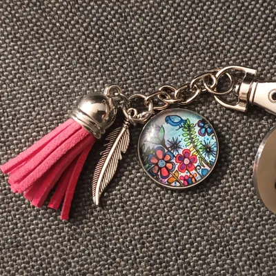 Porte clés jeton de caddie 